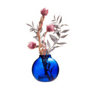 Blue bubble vase
